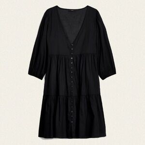 J. Crew Button-Front Beach Dress